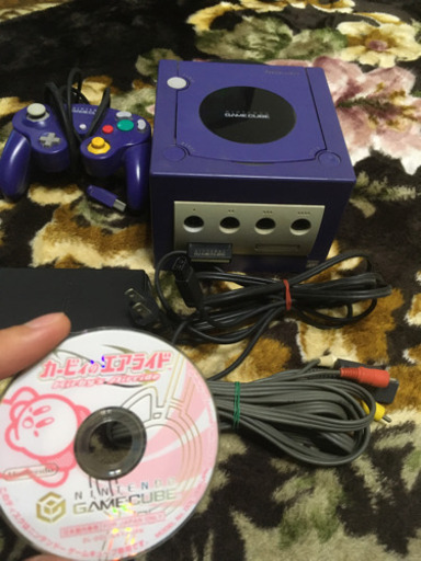 ゲームキューブセット（カービィのエアライドと一緒に）