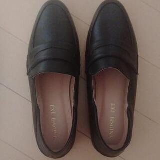 EXE BISGINA 新品、未使用 ローファー 黒の画像