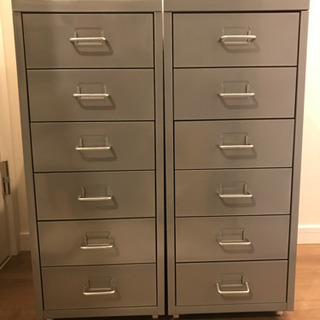 【取引完了】IKEA HELMER ヘルメル　スチール引出し