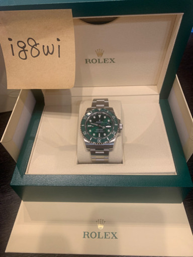 ロレックスサブマリーナデイト 116610LV(グリーン)未使用