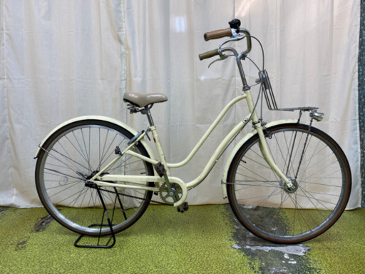 27インチ　オートライト　ファミリーサイクル　シティサイクル