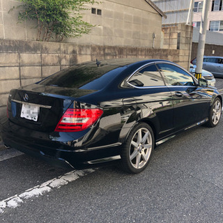 自社　オートローン　ソールドアウト　エリア拡大‼️ブラック審査通過率　99%‼️メルセデスベンツ　C180クーペ　AMGスポーツユーティリティーパッケージ‼️の画像
