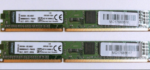 デスクトップ用メモリ DDR3 1600 (PC3-12800) 8GB