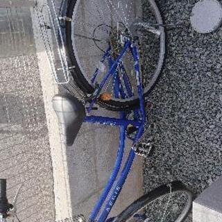 男女どちらでも使える自転車です