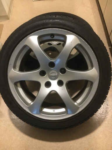 日産 V35 スカイライン 純正 タイヤ　ホイール　4本セット