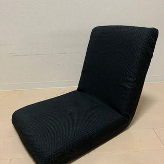 座椅子　ブラック