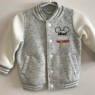 UNIQLO Disneyジャンパー80cmグレーの画像