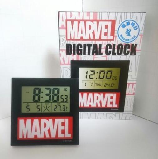 【限定商品】マーベル 電波時計