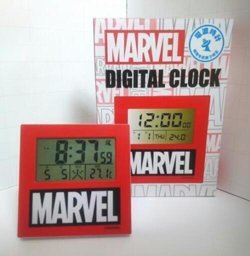 【限定商品】マーベル 電波 時計