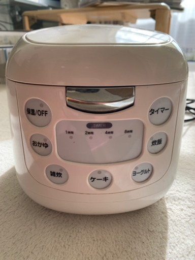 炊飯器（ヨーグルトメーカー機能付）
