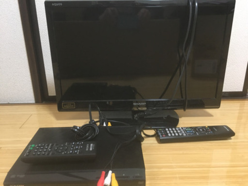 SHARP LC-22Kg  SONY DVP-SR20 セット　値下げ