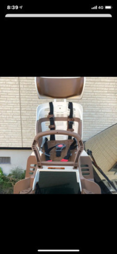値下げ‼️美品‼️ブリジストン 自転車チャイルドシート 美品！！ブリジストン アンジェリーノ前後子供乗せ仕様！！最終値下げ！