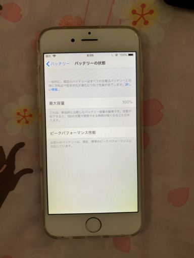iPhone6 SIMフリー(au) 64GB バッテリー新品