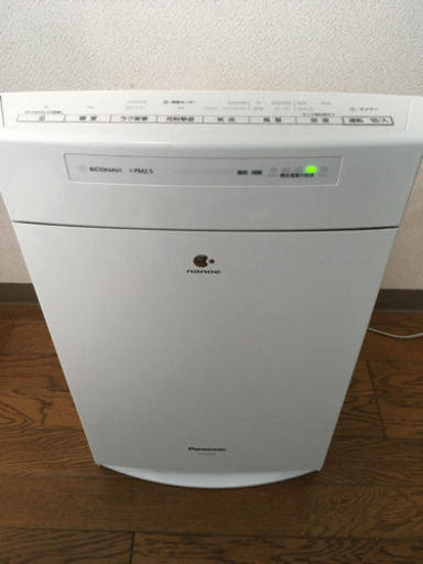 Panasonic 加湿空気清浄器 F-VC55XR 白