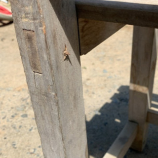 【無料】昭和の小学校の木製椅子の画像