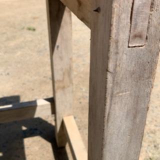 【無料】昭和の小学校の木製椅子の画像