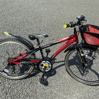 たのメル便対応　送料込み！ブリヂストンクロスファイヤージュニア　24インチ　札幌 24型 子供用自転車 クロスファイヤージュニア(外装7段変速) 点灯虫
