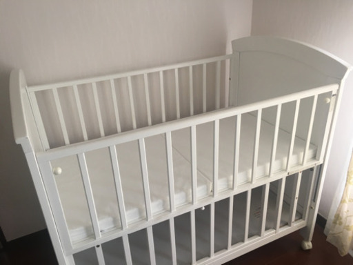 おしゃれなベビーベッド&オーガニック布団セット