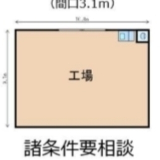  ★倉庫・工場★　八尾市竹渕西　２９.３坪 #工場　#倉庫　#倉庫工場