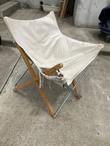 スノーピーク ✴︎ take!チェア　破れ、パーツ外れあり　連絡が早い方にお譲りします。