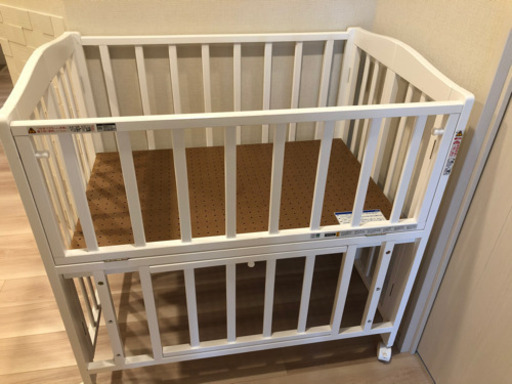 【決まりました】KATOJI折りたたみミニベビーベッド＆マットレス