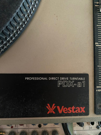 vestax ターンテーブル　DJ レコード　音楽