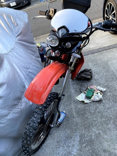 公道仕様CR80R 80cc22馬力。WISECOピストン交換後走行5km未満