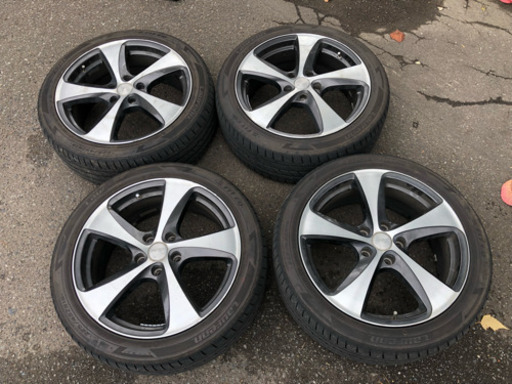 値下げしました！18インチタイヤホイール4本セット