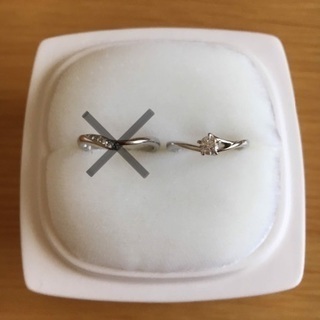 俄 NIWAKA 婚約指輪　ノベルティ付きの画像