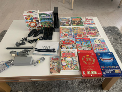 取引完了！Nintendo Wii  ソフト13セット付き！