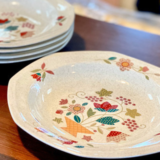 A-LACO 絵皿5枚セットの画像