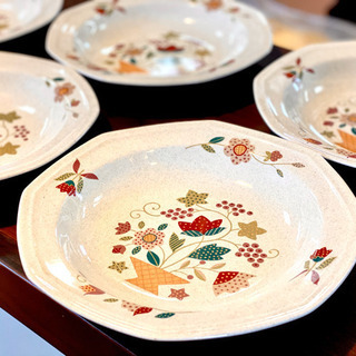 A-LACO 絵皿5枚セット