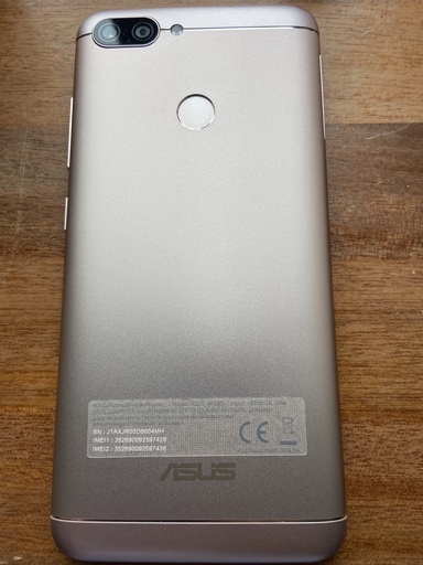 ZenFone Max Plus (M1) サンライトゴールド