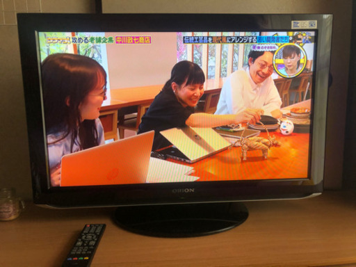 テレビ32型 ORION 10年製 リモコン付き