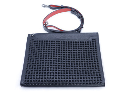 《Christian Louboutin/スカイポーチ 2WAYクラッチバッグ》Aランク