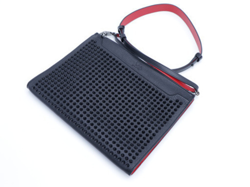 《Christian Louboutin/スカイポーチ 2WAYクラッチバッグ》Aランク