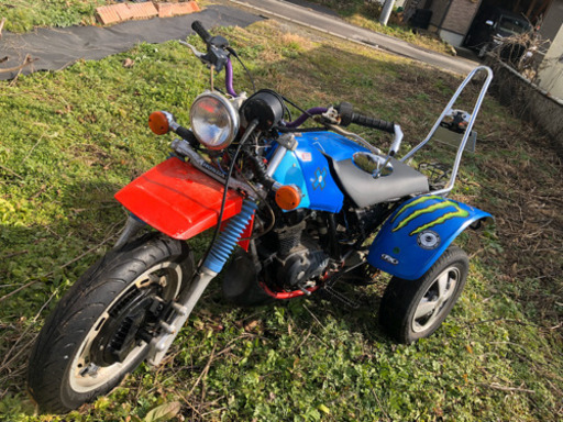 希少車‼️ホンダ　3輪バギー　側車付オートバイ　トライク