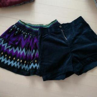 冬物キュロット ４枚の画像