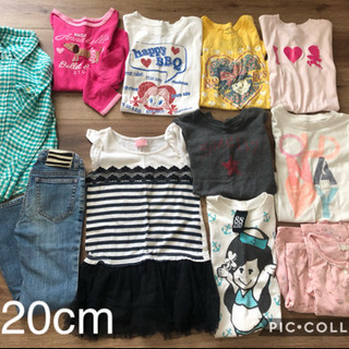 女の子　春夏　お洋服　120cm(カジュアルバージョン)の画像