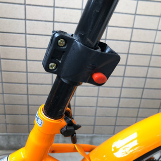※引取り済み　【中古】THREE STONE  "オレンジ" 折りたたみ自転車の画像