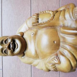 値下げ木彫り置物　中古品の画像