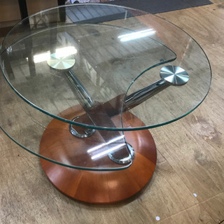 Masu　ロナルドシュミット　可動式円形ガラステーブル Masu ロナルドシュミット 可動式円形ガラステーブル ロナルド