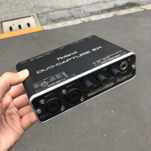 送料込 Roland Duo Capture EX UA-22 USBオーディオインターフェイス 宅録初心者にオススメ