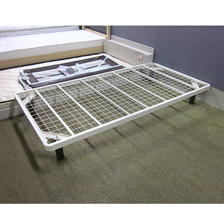 札幌【無印良品 シングルベッド スチールフレーム】フレームはM8対応