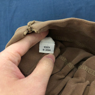 韓国　セーム革スカート　新品　購入金額3900の画像