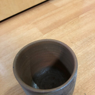 信楽焼？の湯呑みの画像