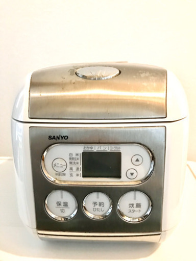 「SANYO マイコンジャー炊飯器(3合炊き) ECJ-KS30-SW」
