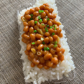 スマホケース！納豆食品サンプル！