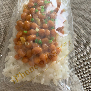スマホケース！納豆食品サンプル！の画像