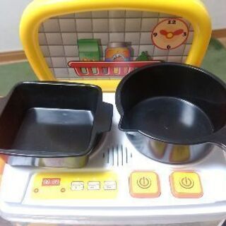 キッチンセット　おままごとセットの画像